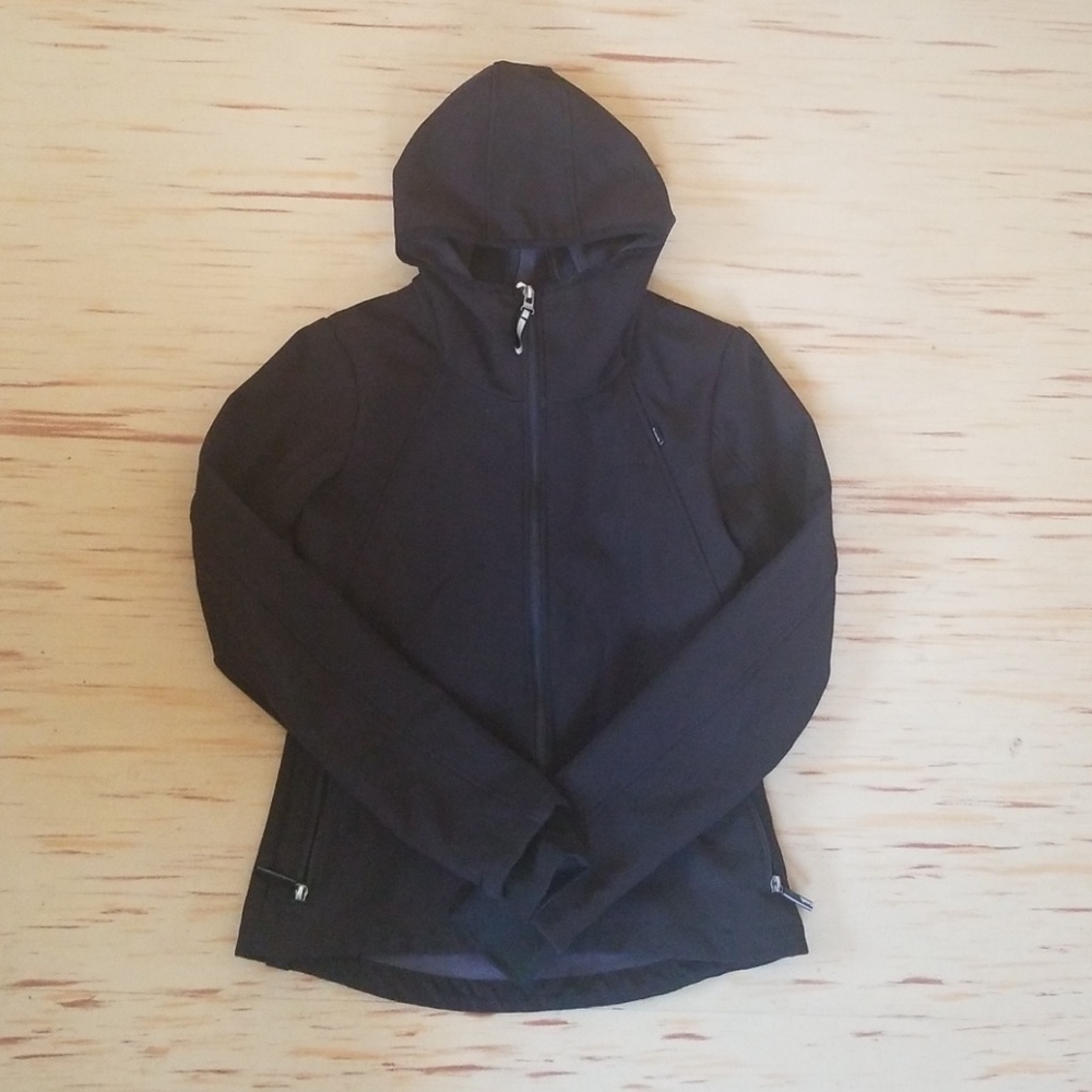 Black Athletic Bench Jacket